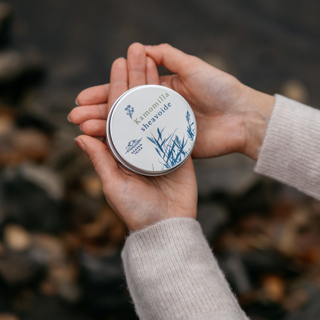 Saaren Taika Chamomile Shea Balm – A Powerful Remedy for Skin Problems! 100% Natural, Vegan, Organic, 80ml
