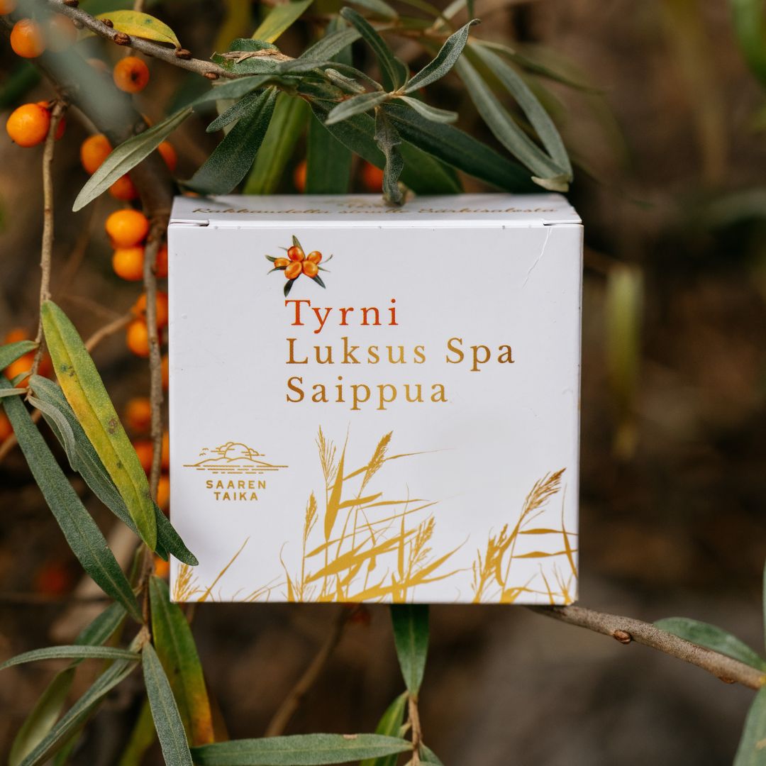 Sea Buckthorn Luxury Spa Soap, moisturizing, suitable for rosacea and sensitive skin, 100% natural, vegan