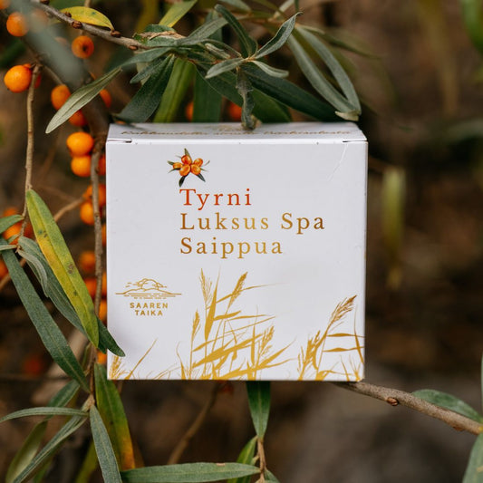 Sea Buckthorn Luxury Spa Soap, moisturizing, suitable for rosacea and sensitive skin, 100% natural, vegan